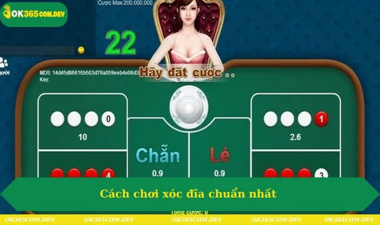 Cơ bản cách chơi xóc đĩa