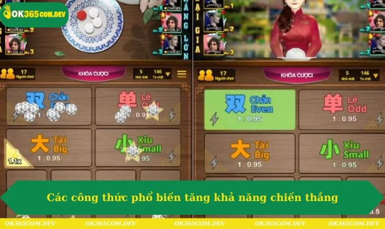 Các công thức phổ biến