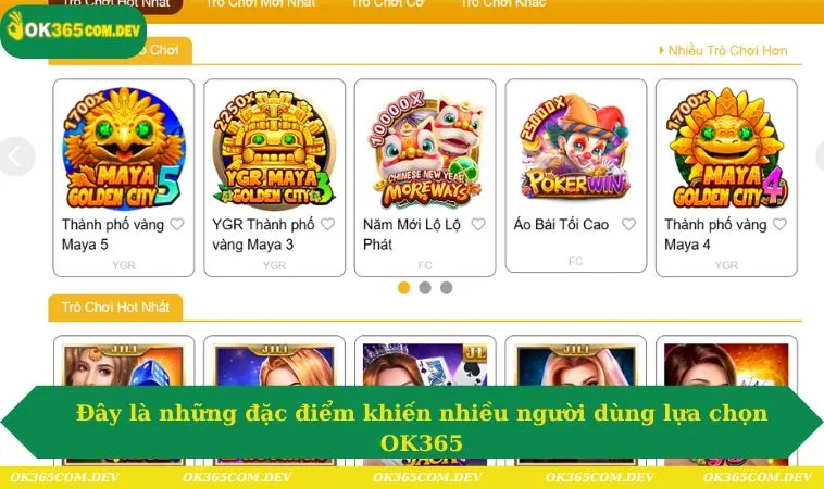 Đây là những đặc điểm khiến nhiều người dùng lựa chọn OK365